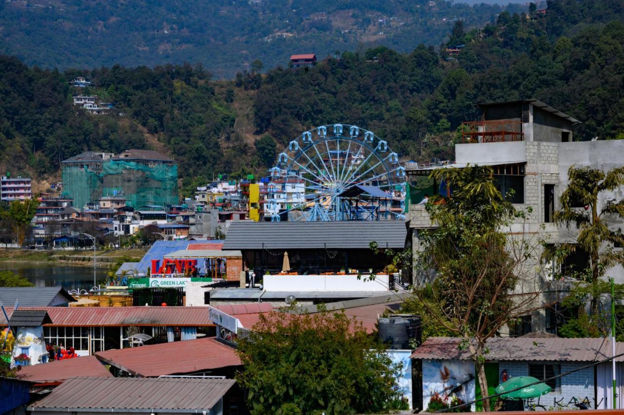 Hotel Kaavi Pokhara Exteriör bild